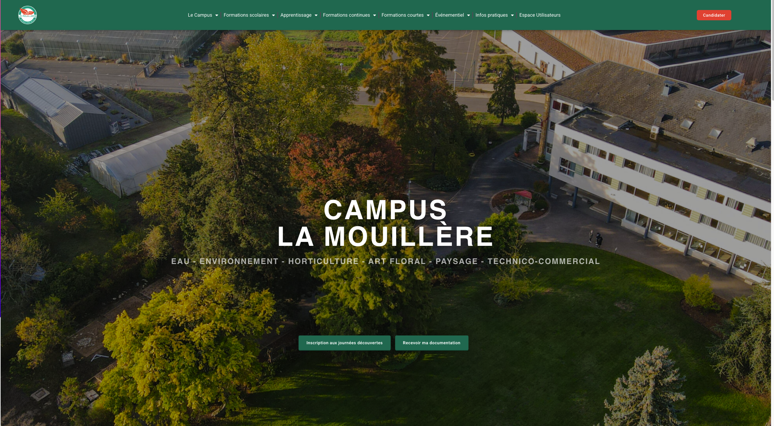 Projet Campus La Mouillère